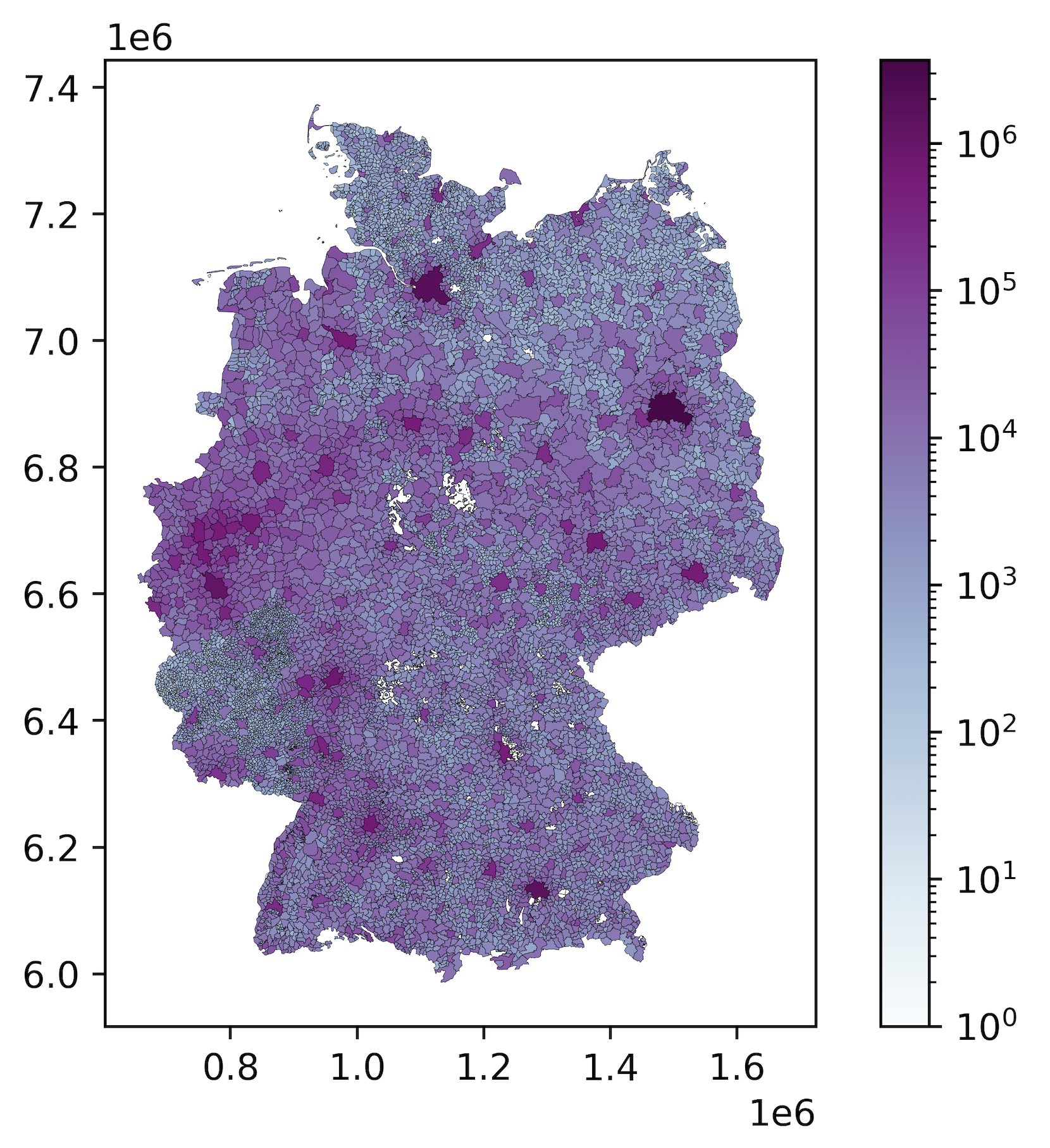 figure 3.4 Population in Germany
